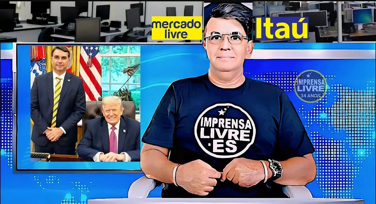 Flávio Bolsonaro foi ao Estados Unidos 
